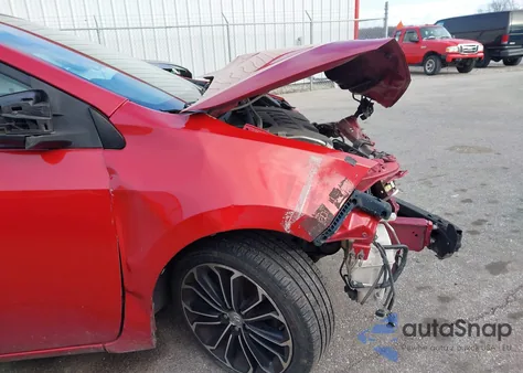 2015 Toyota Corolla S Plus z USA, uszkodzony, nr VIN 2T1BURHE1FC378621